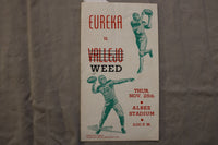 1943 EUREKA HIGH SCHOOL FOOTBALL PROGRAMS - LOT OF 3 - K 3445