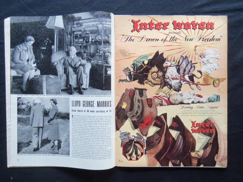 1943 NOVEMBER 1 LIFE MAGAZINE - THUNDERBOLT FIGHTER - L 363