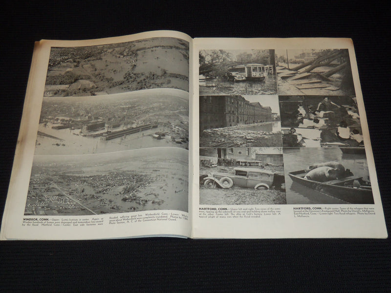 1938 HURRICANE AND FLOOD PHOTO RECORD - NEW ENGLAND'S GREATEST DISASTER- J 7939