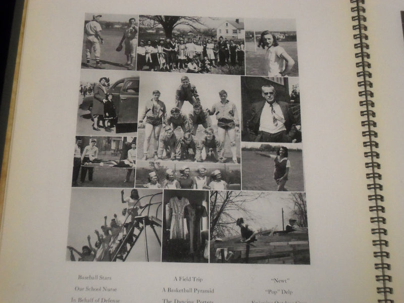 1942 THE HATTER HATFIELD JOINT HIGH SCHOOL YEARBOOK - PENNSYLVANIA - YB 525