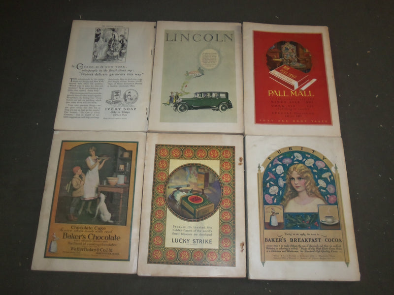 1926 THE CENTURY MAGAZINE - LOT OF 12 - COMPLETE YEAR - MANY STORIES - WR 1158A