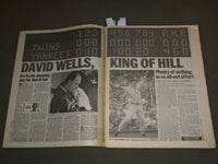 1998 MAY 18 NEW YORK DAILY NEWS - NY YANKEES DAVID WELLS PERFECT GAME - NP 3055