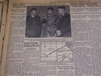 1934 DEC 5 NEW YORK TIMES PACIFIC FLIERS MISSING AFTER SOS NEAR HAWAII - NT 1628