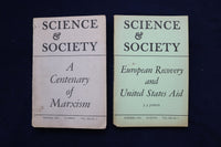 1948-1955 SCIENCE & SOCIETY QUARTERLY MAGAZINE - LOT OF 6 - O 3607