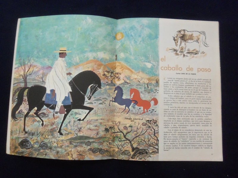 1960 FANAL MAGAZINE - SPANISH TEXT - VOLUME XV, NUMBER 57 - NICE COVER - K 146