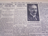 1933 DECEMBER 17 NEW YORK TIMES - W. S. COFFIN DIES AT 54 - NT 4175