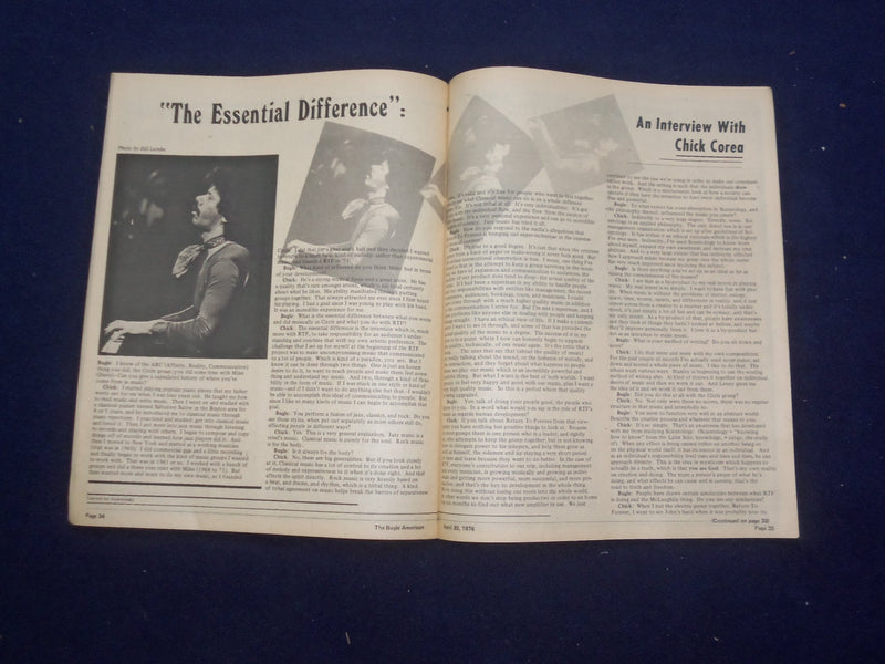 1976 APRIL 30 BUGLE AMERICAN MAGAZINE - THE GREAT BEATLE HOAX-REUNITING?- J 9441