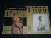 1954-1959 PHOTOGRAPHY ANNUAL MAGAZINES LOT OF 3 - GREAT PHOTOS - O 2721