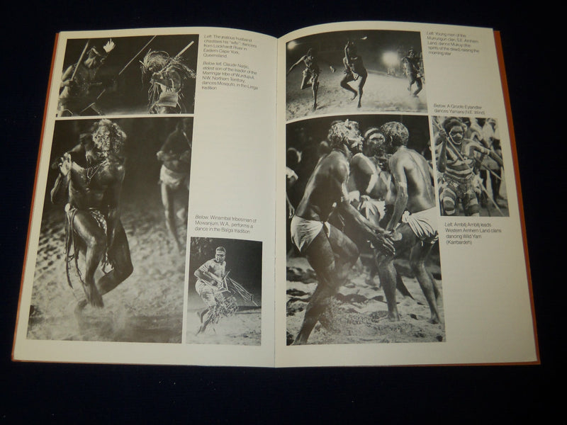 1981 ABORIGINAL ARTISTS OF AUSTRALIA PROGRAM - GREAT PHOTOS - J 5100