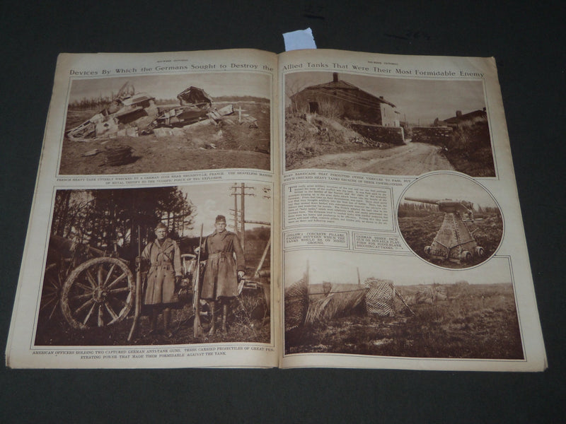1919 AUGUST 21 MID-WEEK PICTORIAL MAGAZINE SECTION - 2D DIVISION PARADE - J 3254