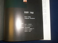 1968 RUBY URSINUS COLLEGE YEARBOOK - COLLEGEVILLE, PA - YB 1856