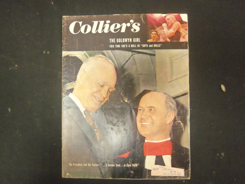 1955 NOVEMBER 11 COLLIER'S MAGAZINE - EISENHOWER COVER - ST 4535