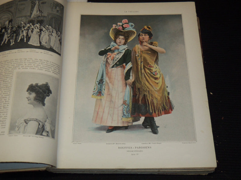 1900 JANUARY-JUNE LE THEATRE MAGAZINE BOUND VOLUME - 12 ISSUES - KD 2657B