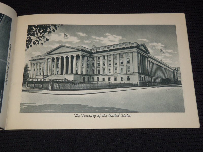 1942 OUR NATION'S CAPITAL WASHINGTON D. C. VIEW BOOK - NICE PHOTOS - J 7912
