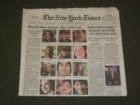 2018 FEBRUARY 17 NEW YORK TIMES - WARNED ABOUT KILLING SUSPECT, FBI DIDN'T ACT