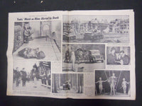 1945 APRIL 5 NEW YORK DAILY MIRROR - GAIN 10 MI. ON BERLIN PLAIN - NP 2235