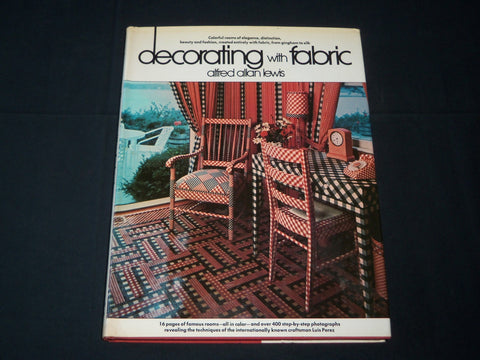 1974 DECORATING WITH FABRIC BY ALFRED ALLAN LEWIS - SIGNED BY AUTHOR - D 330