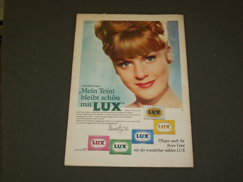 1962 DEC 4 FILM REVIEW (GERMAN) MAGAZINE - NICE PHOTOS, ARTICLES & ADS - B 4006