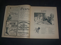 1905 SEPTEMBER 7 LIFE MAGAZINE - NICE ILLUSTRATIONS, ADS & STORIES - B 6209