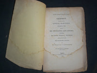 1833 WILLIAM PEABODY ELECTION SERMON - MASSACHUSETTS - J 4656