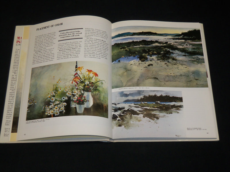 1984 MAKING YOUR PAINTINGS WORK HARDCOVER BOOK BY PHILIP JAMISON - I 1955