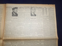 1945 MARCH 27 NEW YORK TIMES - 7 ARMIES SMASH NAZIS IN DEEP THRUSTS - NP 6678