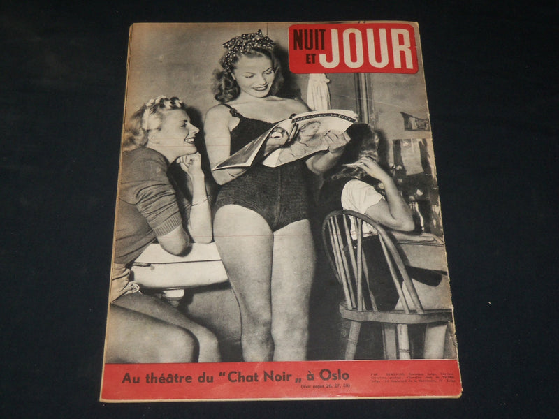 1947 JANUARY 1 NUIT ET JOUR FRENCH MAGAZINE - INGRID BERGMAN COVER - ST 531I