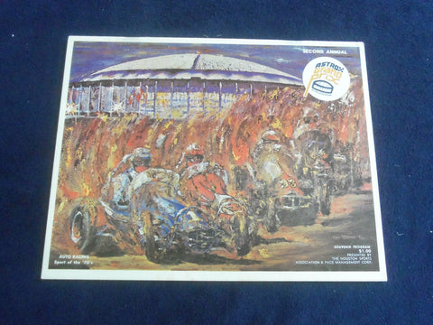 1970 MARCH 14-15 ASTRO GRAND PRIX RACING PROGRAM - IN THE ASTRODOME - SP 3929N