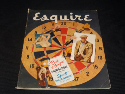 1951 SEPTEMBER ESQUIRE MAGAZINE - MARILYN MONROE CENTERFOLD - E 4318