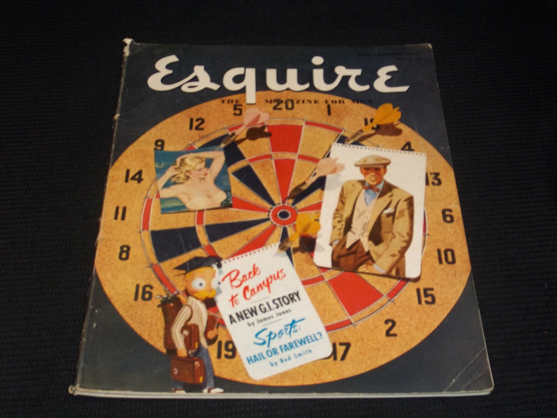 1951 SEPTEMBER ESQUIRE MAGAZINE - MARILYN MONROE CENTERFOLD - E 4318