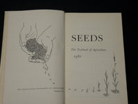 1961 SEEDS THE YEARBOOK OF AGRICULTURE BOOK - U. S. DEPT AGRICULTURE - KD 2756Q