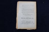 1918-1920 MATHEMATIKY A FYSIKY - CZECH TEXT - LOT OF 4 - O 3429