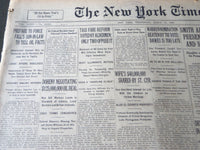 1925 MARCH 11 NEW YORK TIMES - DOHENY NEGOTIATIN $125,000,000 OIL DEAL - NT 7191