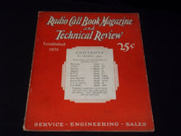 1931 OCTOBER RADIO CALL BOOK & TECHNICAL REVIEW MAGAZINE FRONT COVER - E 6306