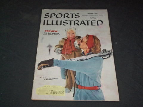 1958 DECEMBER 1 SPORTS ILLUSTRATED MAGAZINE - PAT SAVIERS - SP 8907