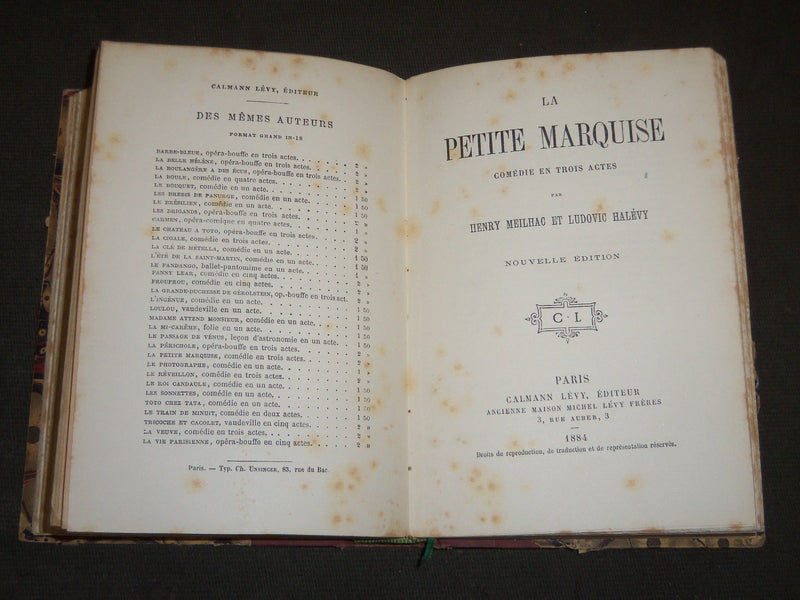 PIECES DE THEATRE 4 FRENCH PLAYS - HARDCOVER VOLUME - LA HAINE - KD 3663