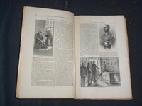 1870-79 HARPER'S MONTHLY MAGAZINE LOT 12 ISSUES-NICE ILLUSTRATIONS & ADS-WR 1409