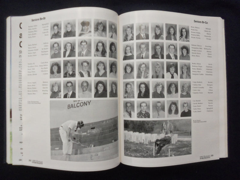 1995 WARBLER EASTERN ILLINOIS STATE COLLEGE YEARBOOK - CHARLESTON, IL - YB 3316