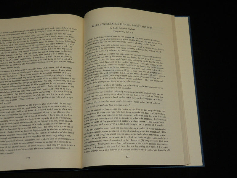 1954 BIOLOGY OF DESERTS BOOK EDITED BY J. L. CLOUDSLEY-THOMPSON - KD 2769F
