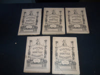 1888 HARPER'S MONTHLY MAGAZINE LOT 11 ISSUES- NICE ILLUSTRATIONS & ADS - WR 1418