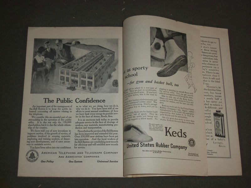 1920 SEPTEMBER ST. NICHOLAS MAGAZINE - ILLUSTRATIONS, STORIES & ADS - B 4618