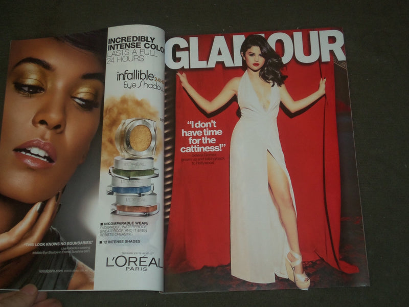 2012 DECEMBER GLAMOUR MAGAZINE - SELENA GOMEZ COVER - B 3220
