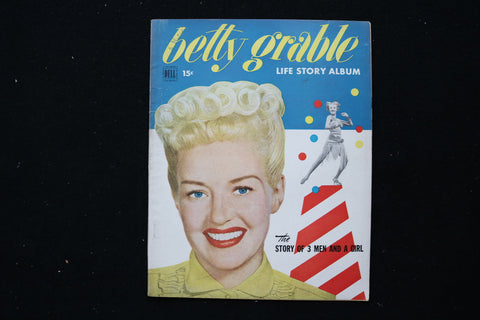 1949 BETTY GRABLE LIFE STORY ALBUM MAGAZINE - BETTY GRABLE COVER - E 24549