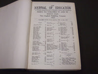 1923 JANUARY-DECEMBER JOURNAL OF EDUCATION BOUND VOLUME - COMPLETE YEAR - R 933