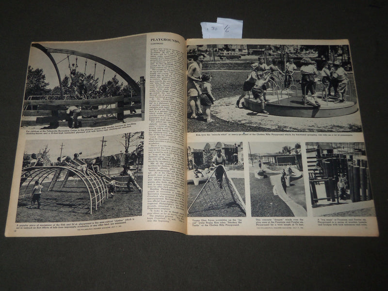 1955 JUL 17 PHILADELPHIA INQUIRER TODAY MAGAZINE NATURE'S SUMMER REGALIA- J 3034