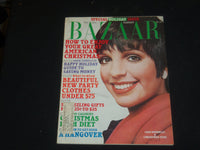 1975 DECEMBER HARPER'S BAZAAR MAGAZINE - LIZA MINNELLI COVER - SP 4301