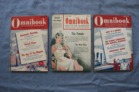 1952-1956 OMNIBOOK DIGEST MAGAZINE - LOT OF 15 - O 3325