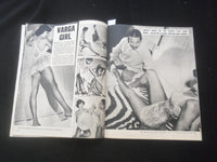 1950 DECEMBER LAFF MAGAZINE - JEAN WILLIAMS COVER - VARGA GIRL INSIDE - J 7789