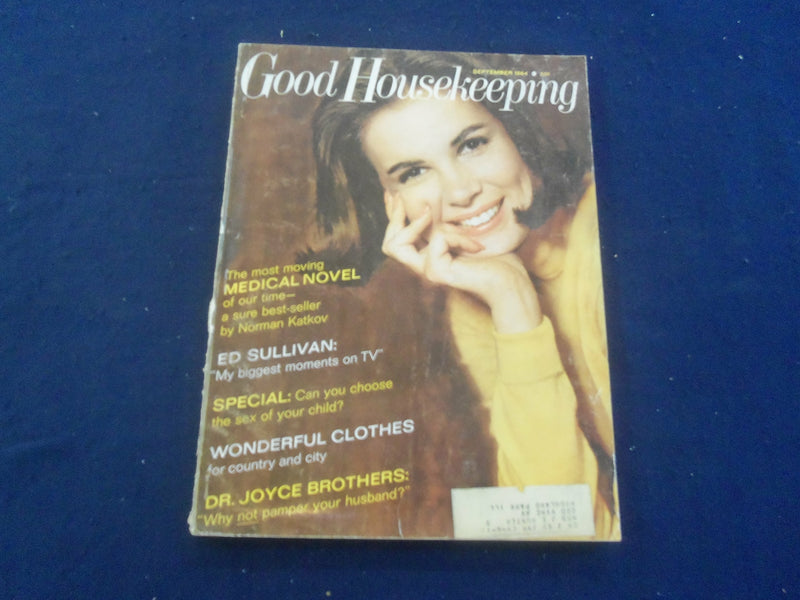 1964 SEPTEMBER GOOD HOUSEKEEPING MAGAZINE - NICE COVER, ARTICLES & ADS - F 514A