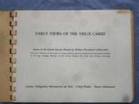 1964 EARLY VIEWS OF THE VIEUX CARRE SOFTCOVER BOOK BY WILLIAM WOODWARD - K 303